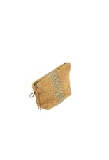 Jules Pouch-Green herringbone-Belgium