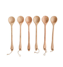 Hand-Carved Mango Wood Spoon 10"