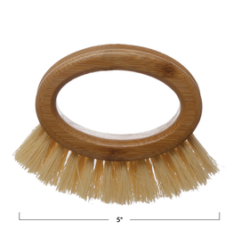 Rounded Bamboo Brush