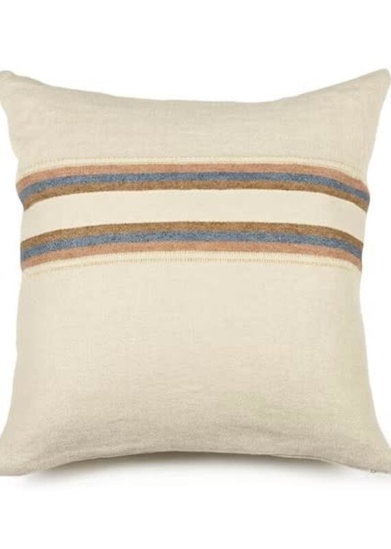 The Belgian Pillow  20x20" Harlan Stripe