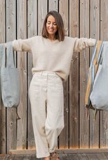 The Shopper Sailors Stripe- Belgian Linen