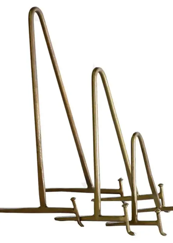 Display Stand, Antique Brass - Medium