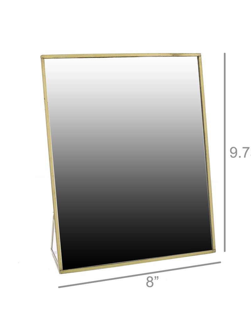 Monroe Vanity Mirror - Lrg - Brass