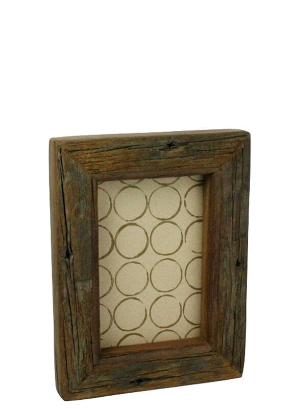 Reclaimed Wood Picture Frame 4x6