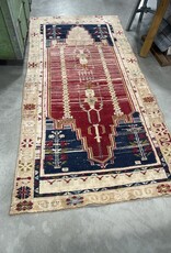 6299808- 3'10 x 8'- Vintage Turkish Rug
