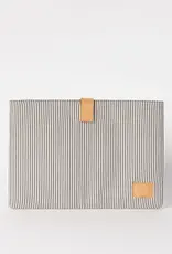 Cotton Laptop Sleeve 15"/16" - Camel Hunter Leather