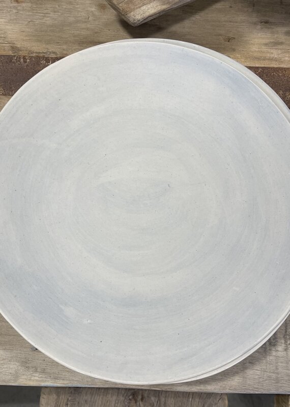 Wonki Wear Artwell Dinner Plate - 11" - Egg Blue