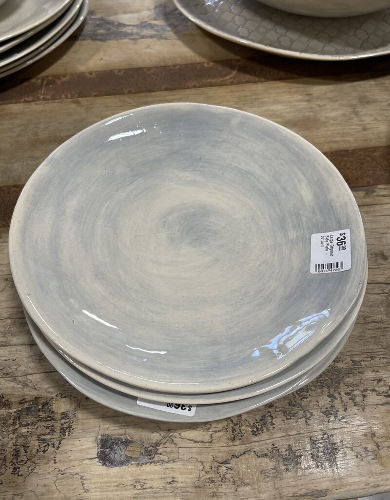 Wonki Ware Egg Blue Side Plate - 9"