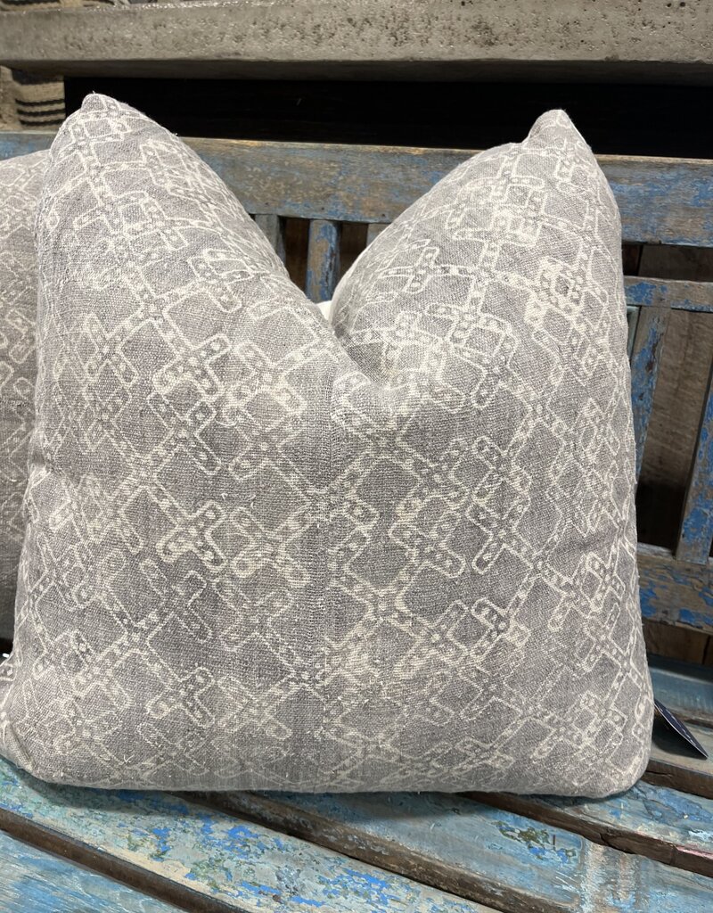 Tibetan Gray Hemp Pillow