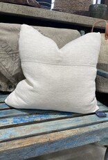 White Linen Pillow
