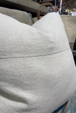 White Linen Pillow