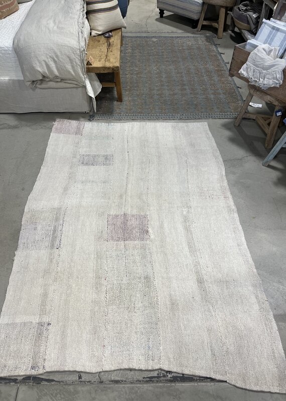 4012 - 4'9 x 7'3 -Hemp Rug