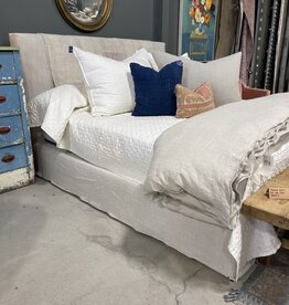 Aimee Bed - King  Desert Linen - Natural