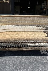 One.World Malawi Cane-Wicker Patio Bench