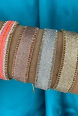 Kenia 1 Handwoven Bracelet -Golden w/Japanese Glass beads