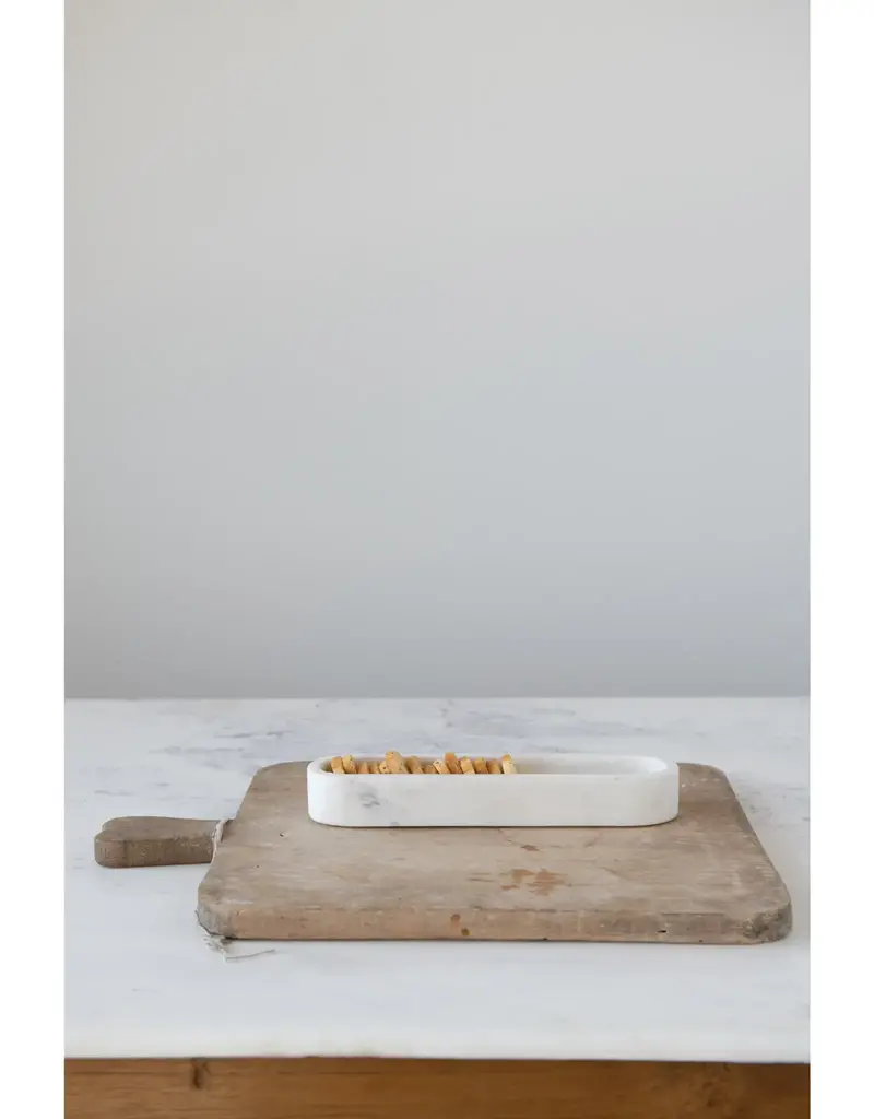 Marble Cracker Dish