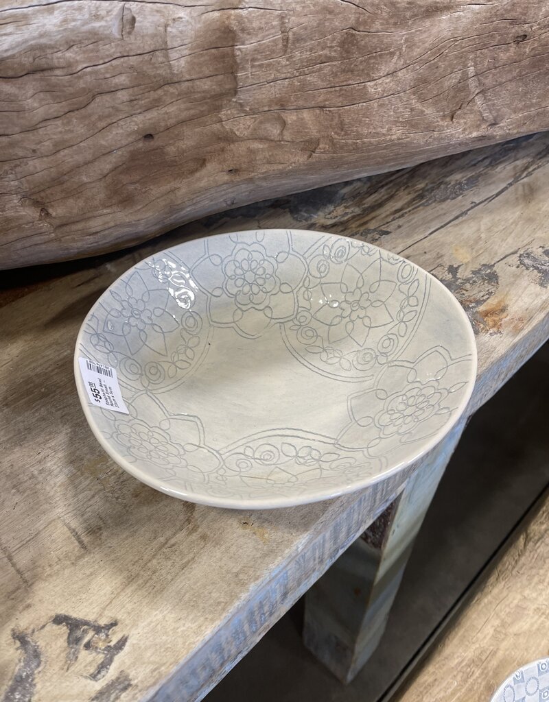 One.World Wonki Ware Spaghetti Bowl Round Small - 8"x9" x 2"H