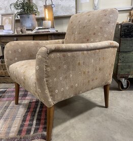 DJEM Brown Hemp Chair w/pattern