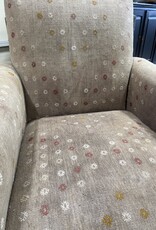 DJEM Brown Hemp Chair w/pattern