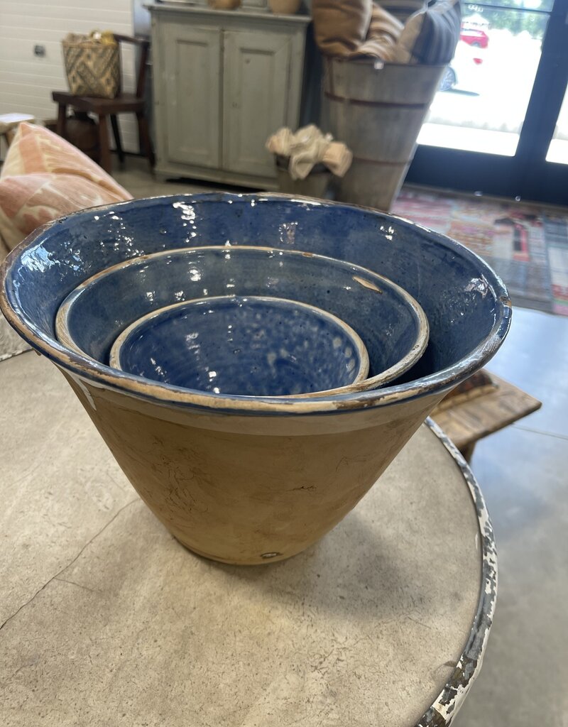 3 PIECE POTTERY - Sky Blue