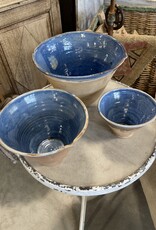 3 PIECE POTTERY - Sky Blue