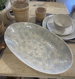 One.World Wonki Etosha Oval Serving Platter - X-Large
