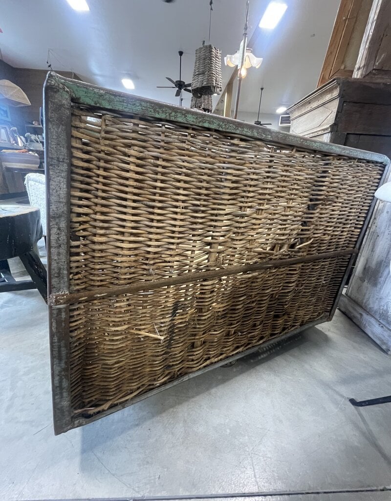 Vintage Carriage Basket Cart
