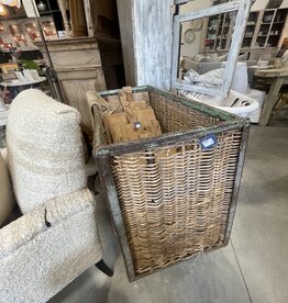 Vintage Carriage Basket Cart