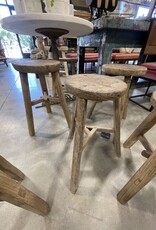 Wood Round Stool