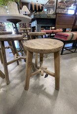 Wood Round Stool
