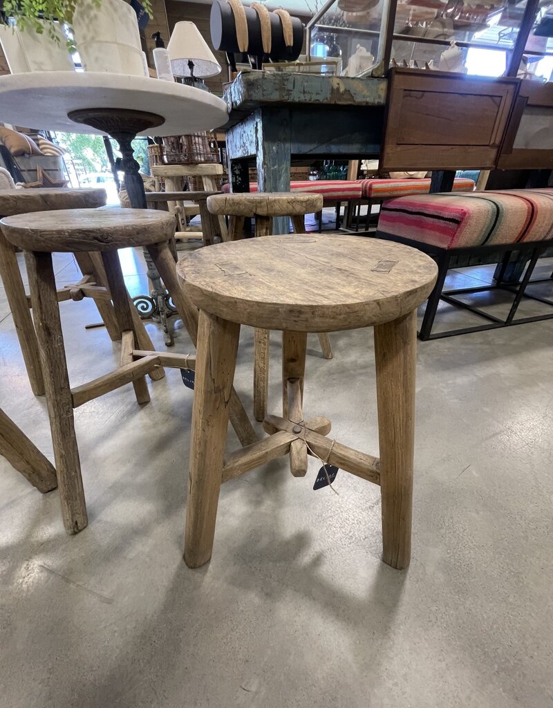 Wood Round Stool