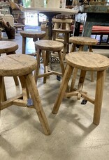 Wood Round Stool