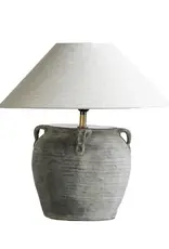 Ceramic Water Pot Table Lamp with Handles