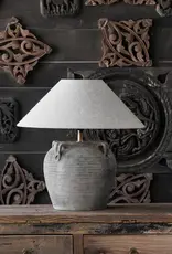 Ceramic Water Pot Table Lamp with Handles