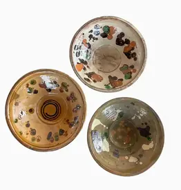 Hand-Painted Folk Art Bowl - Small