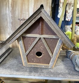 Tim Cacan Small Rustic Custom Bird House #3