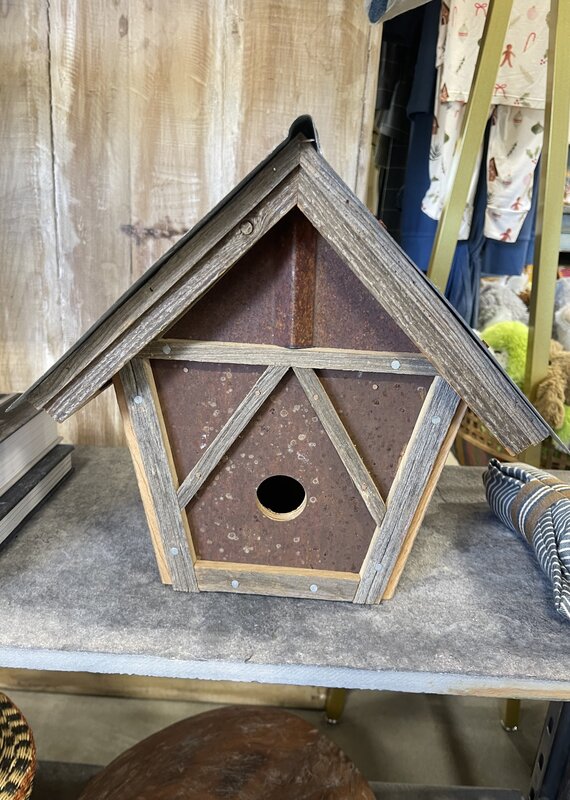 Tim Cacan Small Rustic Custom Bird House #3