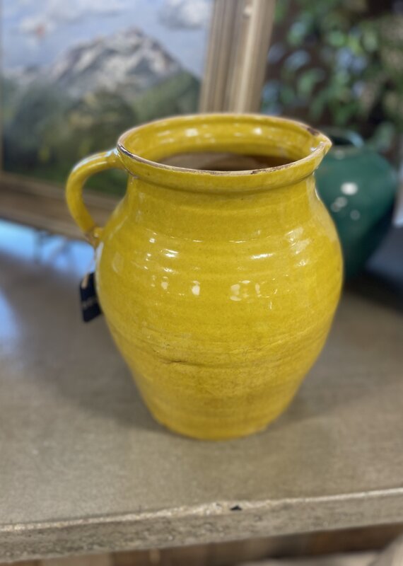 Cottage Crafted Jug, Tall - Yellow