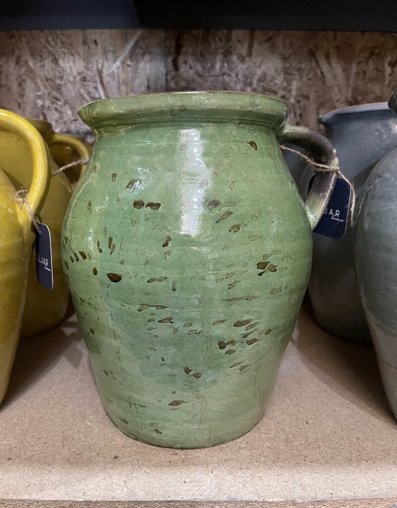 Cottage Crafted Jug - Tall Light Green