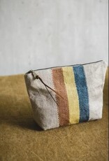 The Belgian Pouch Pouch 9"x6" Mercurio stripe