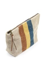 The Belgian Pouch Pouch 9"x6" Mercurio stripe