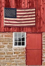 Vintage Look 3'x5' American Flag