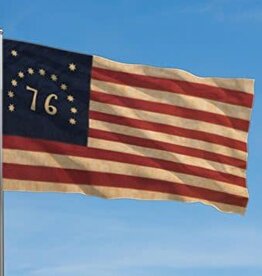 Vintage Look 3'x5' Bennington 76 American Flag