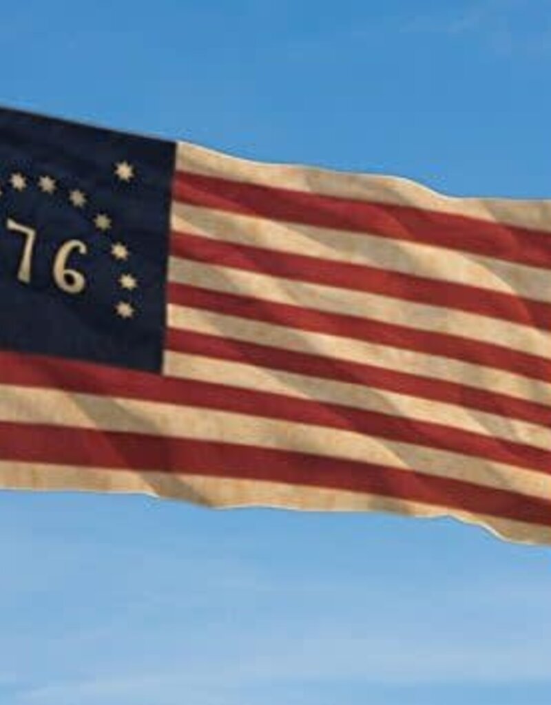Vintage Look 4'x6' Bennington 76 American Flag