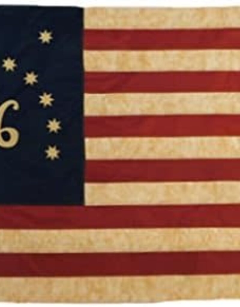 Vintage Look 4'x6' Bennington 76 American Flag