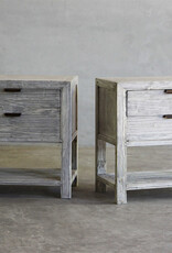 RECLAIMED ELM BEDSIDE CABINET