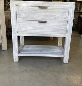 RECLAIMED ELM BEDSIDE CABINET