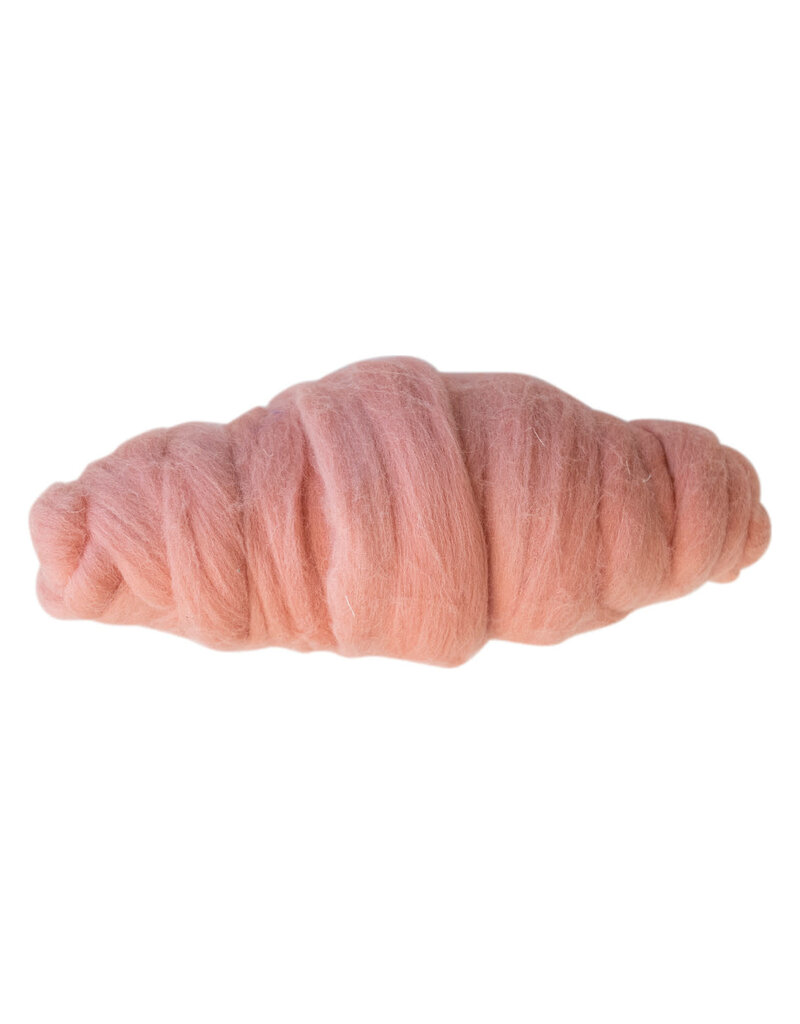 10 Yard Wool Felt Roving Yarn, Pink