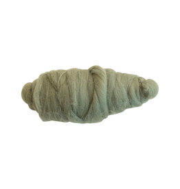10 Yard Wool Felt Roving Yarn, Green