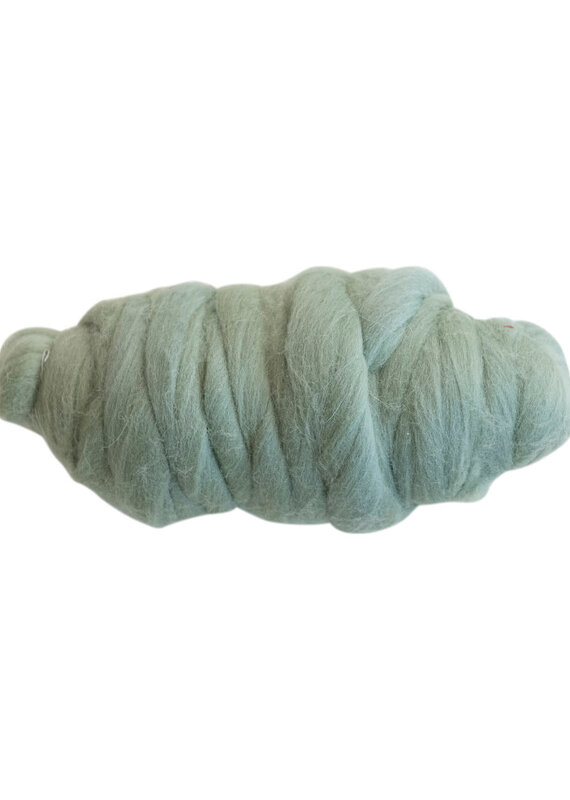 10 Yard Wool Felt Roving Yarn, Mint